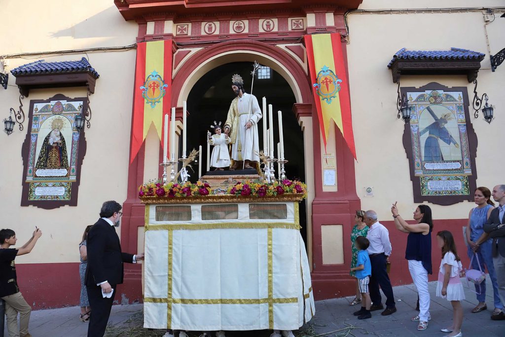 Paso de San José de la procesión del Corpus Christi. Juan Muñoz