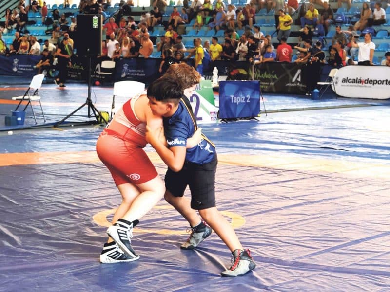 Combate de la Copa de España celebrada en Alcalá