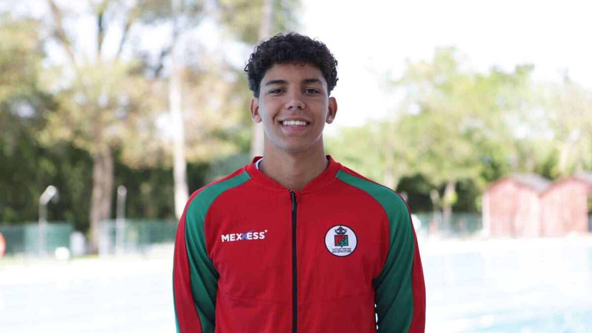 Ilias El Fallaki, de las piscinas de Alcalá a los Juegos Olímpicos con Marruecos