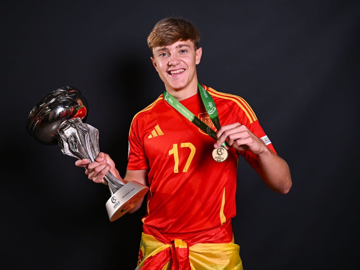 El alcalareño Jesús Rodríguez gana el Europeo Sub 19 con la Selección