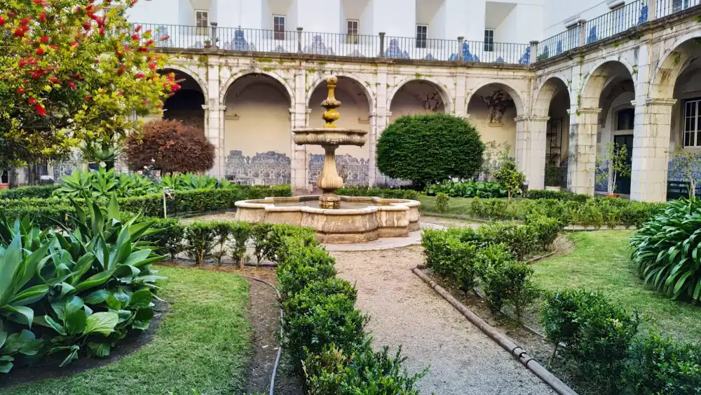 Patio del Hospital de Santa Marta. Archivo Sandra Dugan