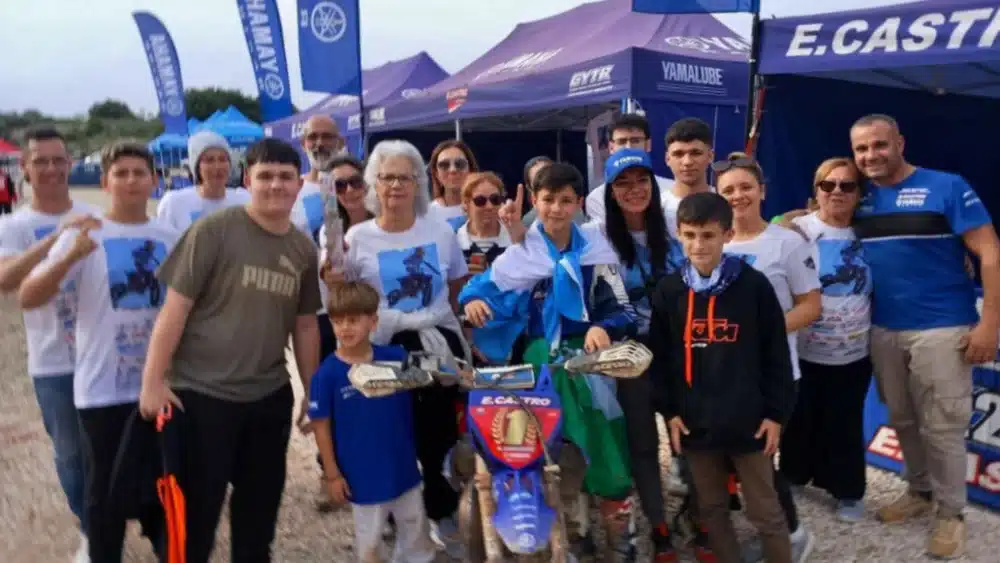 Antonio Villegas “Ñoño” y Álvaro Domínguez, se proclaman campeones de Andalucía 2024 de Motocross. LVA