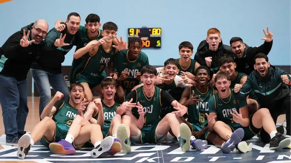 Alberto Pérez con la Selección Andaluza / Baloncesto Andalucía