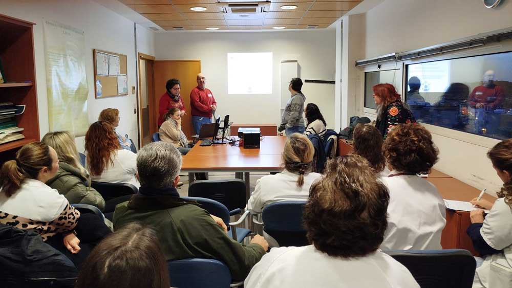 Formación en el centro de salud 'La Oliva'. - Consejería de Salud y Consumo